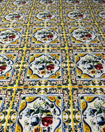 Majolica Pattern Luxury Fabric by Metre - Whotex Fabrics London
