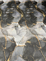Marble Effect Chiffon Fabric by the Metre - Whotex Fabrics London