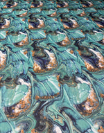 Marble Effect Chiffon Fabric by the Metre - Whotex Fabrics London