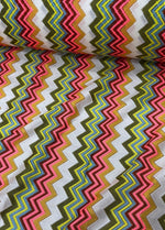 Mesh Fabric, Multicolor Zigzag Knit Jersey Fabric - Whotex Online Fabric Store