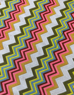 Mesh Fabric, Multicolor Zigzag Knit Jersey Fabric - Whotex Online Fabric Store