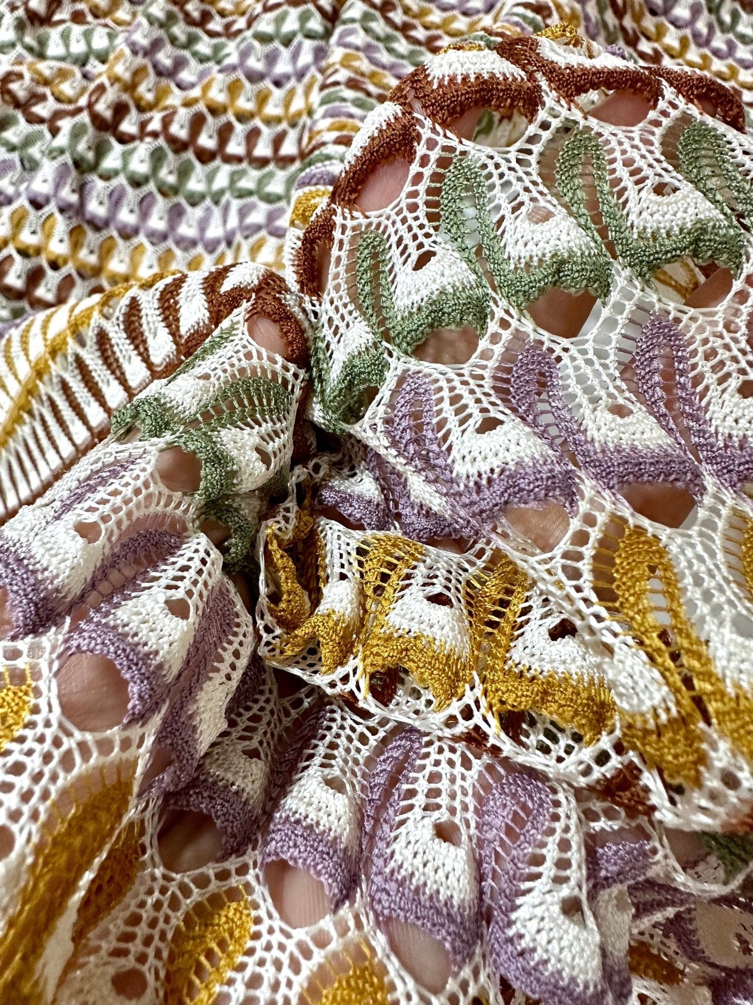 Mesh Fabric, Soft Color Zigzag Knit Jersey Fabric - Whotex Online Fabric Store