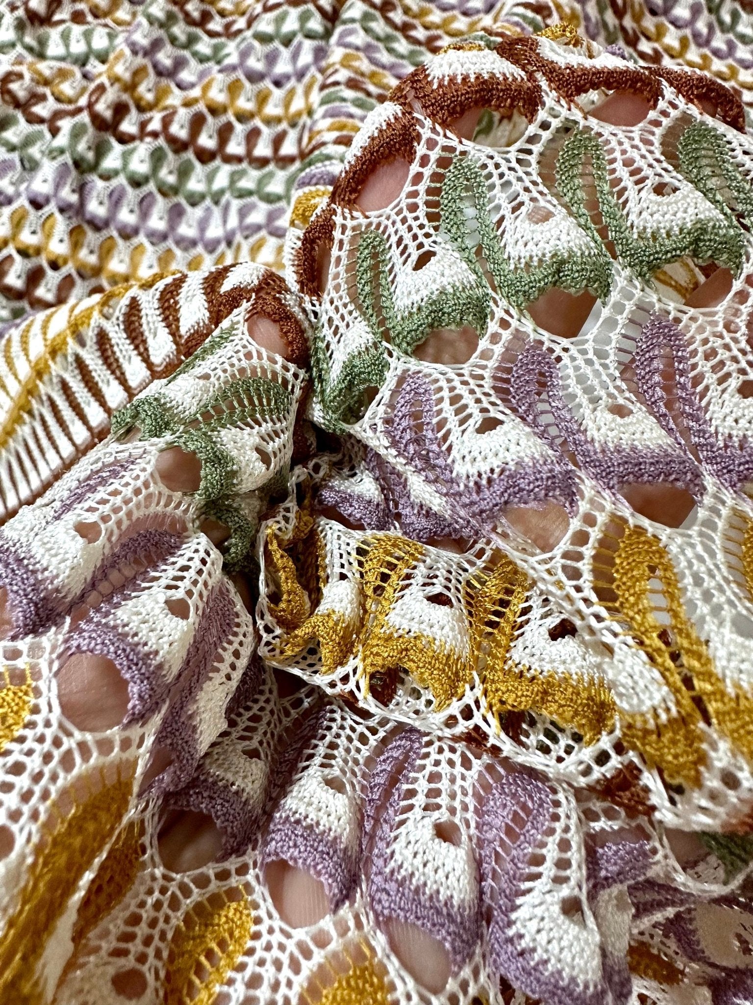 Mesh Fabric, Soft Color Zigzag Knit Jersey Fabric - Whotex Online Fabric Store