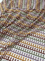 Mesh Fabric, Soft Color Zigzag Knit Jersey Fabric - Whotex Online Fabric Store