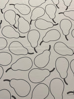 Minimalist Pear Print Fabric - Whotex Online Fabric Store