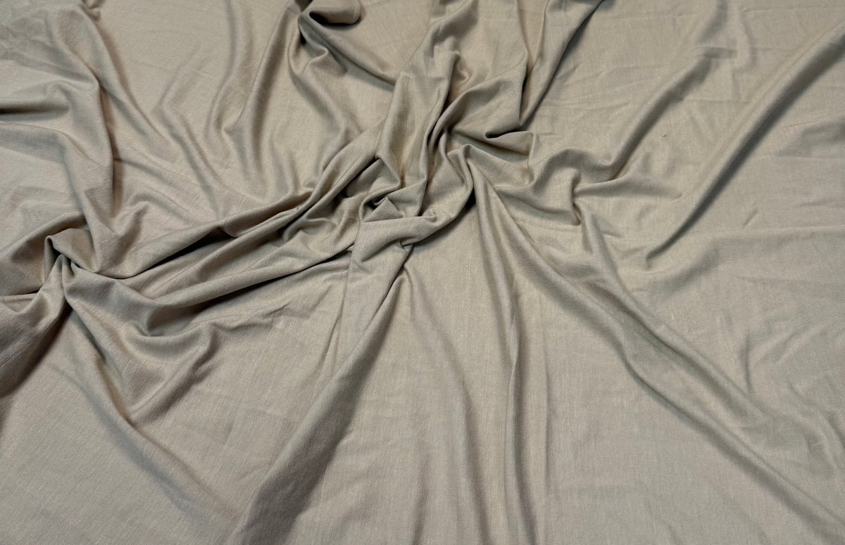 Mink Soft Stretch Viscose Jersey Fabric - Whotex Fabrics London