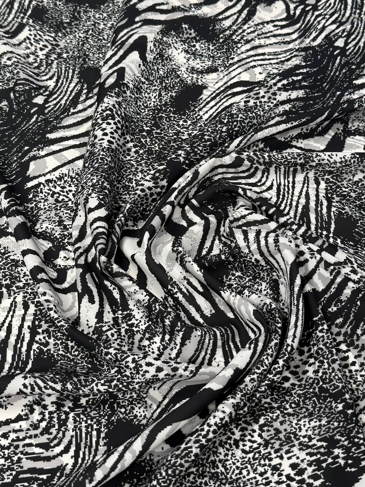 Monochrome Animal Print Fabric by the Metre - Whotex Fabrics London