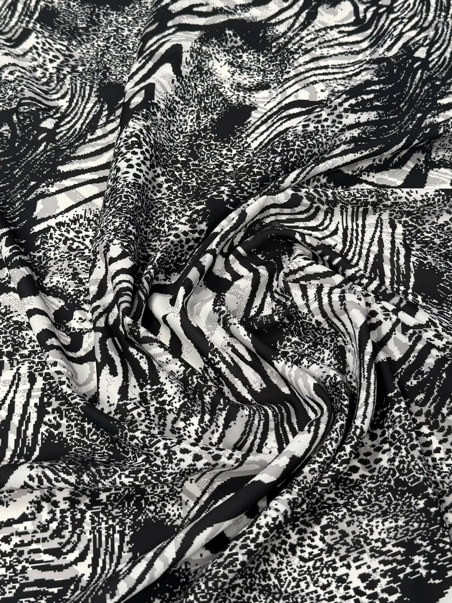 Monochrome Animal Print Fabric by the Metre - Whotex Fabrics London