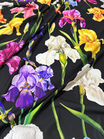 Multicolor Floral Pattern Crepe, Fabric By The Yard - Whotex Online Fabric Store