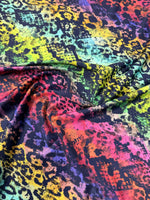 Multicolour Spandex Fabric by the Metre - Whotex Fabrics London