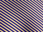 Navy Blue Stripe Fabric – Classic Diagonal Design - Whotex Fabrics London