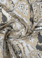 Paisley Print Chiffon Fabric by the Metre - Whotex Fabrics London