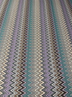 Pastel Chevron Upholstery Fabric by the Metre - Whotex Fabrics London