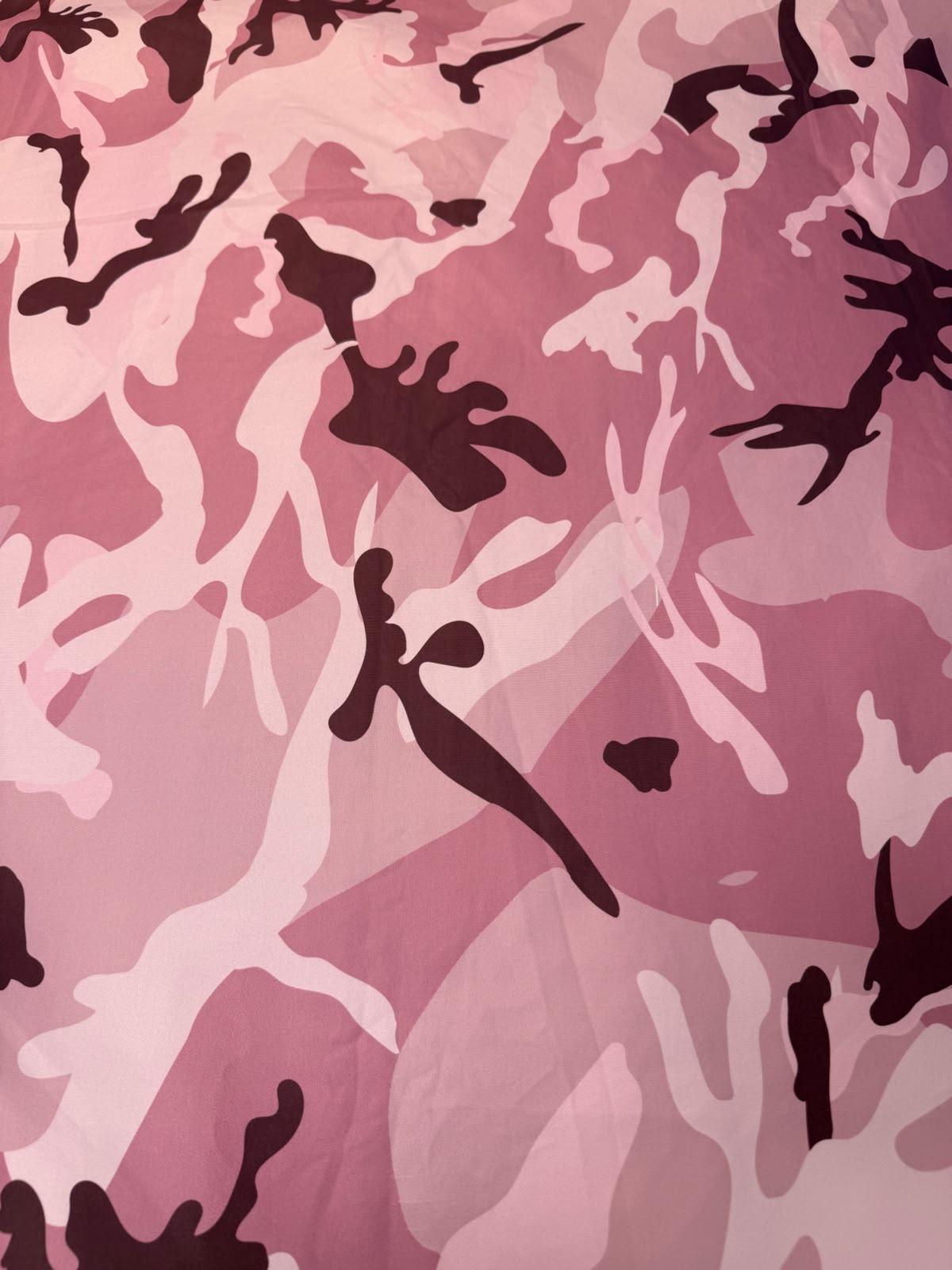 Pink Camouflage Spandex Fabric by the Metre - Whotex Fabrics London