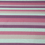 Pink Striped Shimmer Lurex Fabric by the Metre - Whotex Fabrics London