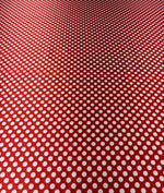 Polka Dot Lycra Satin Fabric by the Metre - Whotex Fabrics London