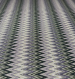 Purple Zigzag Knit Lurex Fabric by the Metre - Whotex Fabrics London