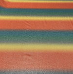 Rainbow Ombre Lurex Fabric with Metallic Shine by the Metre - Whotex Fabrics London