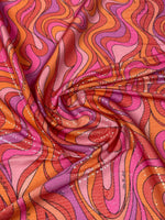 Retro Wavy Sequin Fabric for Dresses & Crafts - Whotex Fabrics London