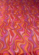 Retro Wavy Sequin Fabric for Dresses & Crafts - Whotex Fabrics London