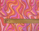 Retro Wavy Sequin Fabric for Dresses & Crafts - Whotex Fabrics London