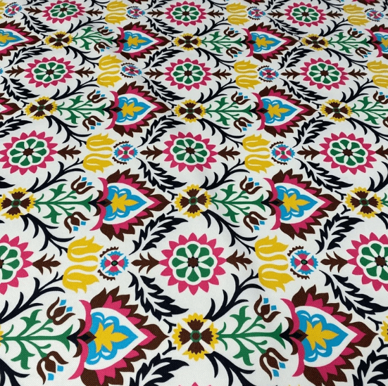 Santa Maria Outdoor Printed Table Runner - Whotex Fabrics London