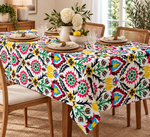 Santa Maria Outdoor Printed Tablecloth - Whotex Fabrics London