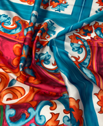Sicilian Caretto Pattern Fabric by Metre - Whotex Fabrics London