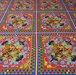 Sicilian Pattern Fabric by Metre - Whotex Fabrics London