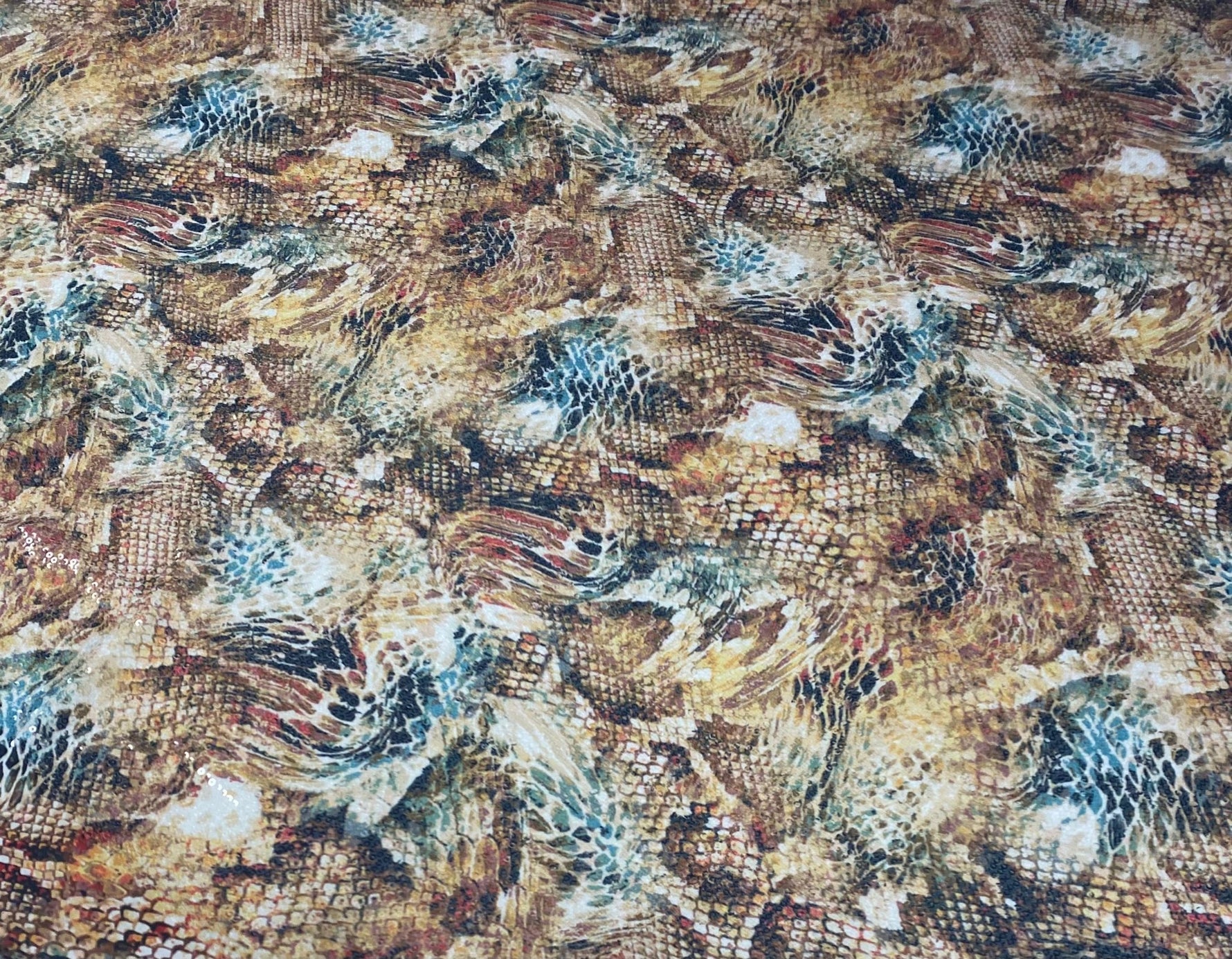 Snake Skin Sequin Fabric - Whotex Online Fabric Store