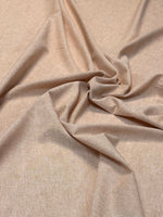 Soft Orange Cotton Linen Fabric by the Metre - Whotex Fabrics London
