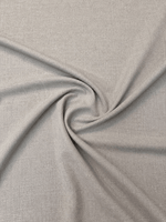 Stone Grey Cotton Linen Fabric by the Metre - Whotex Fabrics London