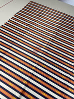 Striped Fabric with Belt and Chain Print – Nautical - Inspired Fashion Fabric - Whotex Online Fabric Store