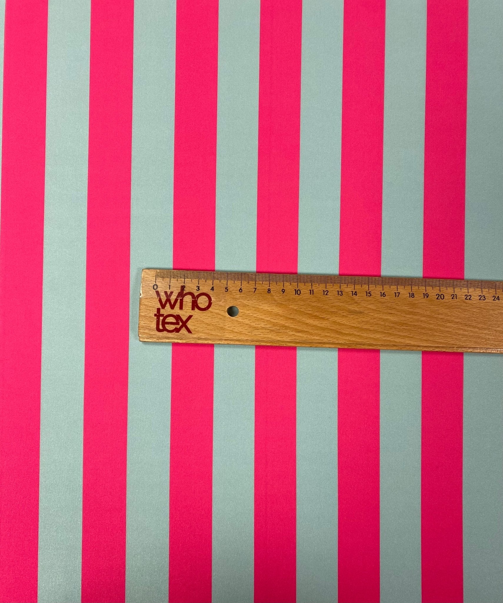 Striped Lycra Stretch Fabric by the Metre - Whotex Fabrics London