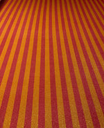Sunset Stripe Lurex Fabric by the Metre - Whotex Fabrics London