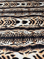 Tiger Print Upholstery Fabric by the Metre - Whotex Fabrics London