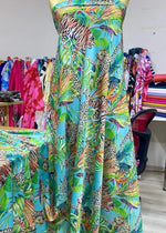 Tropical Leaf Pattern Fabric, Leopard Pattern Fabric - Whotex Online Fabric Store