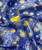 Van Gogh Inspired Fabric By Metre - Whotex Fabrics London