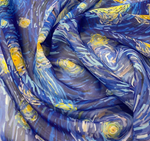 Van Gogh Inspired Fabric By Metre - Whotex Fabrics London