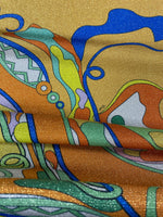 Vibrant Psychedelic Pattern Fabric by Metre - Whotex Fabrics London