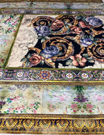 Vintage Baroque Floral Fabric by Metre - Whotex Fabrics London