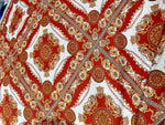 Vintage Gold Baroque Pattern Fabric - Whotex Online Fabric Store