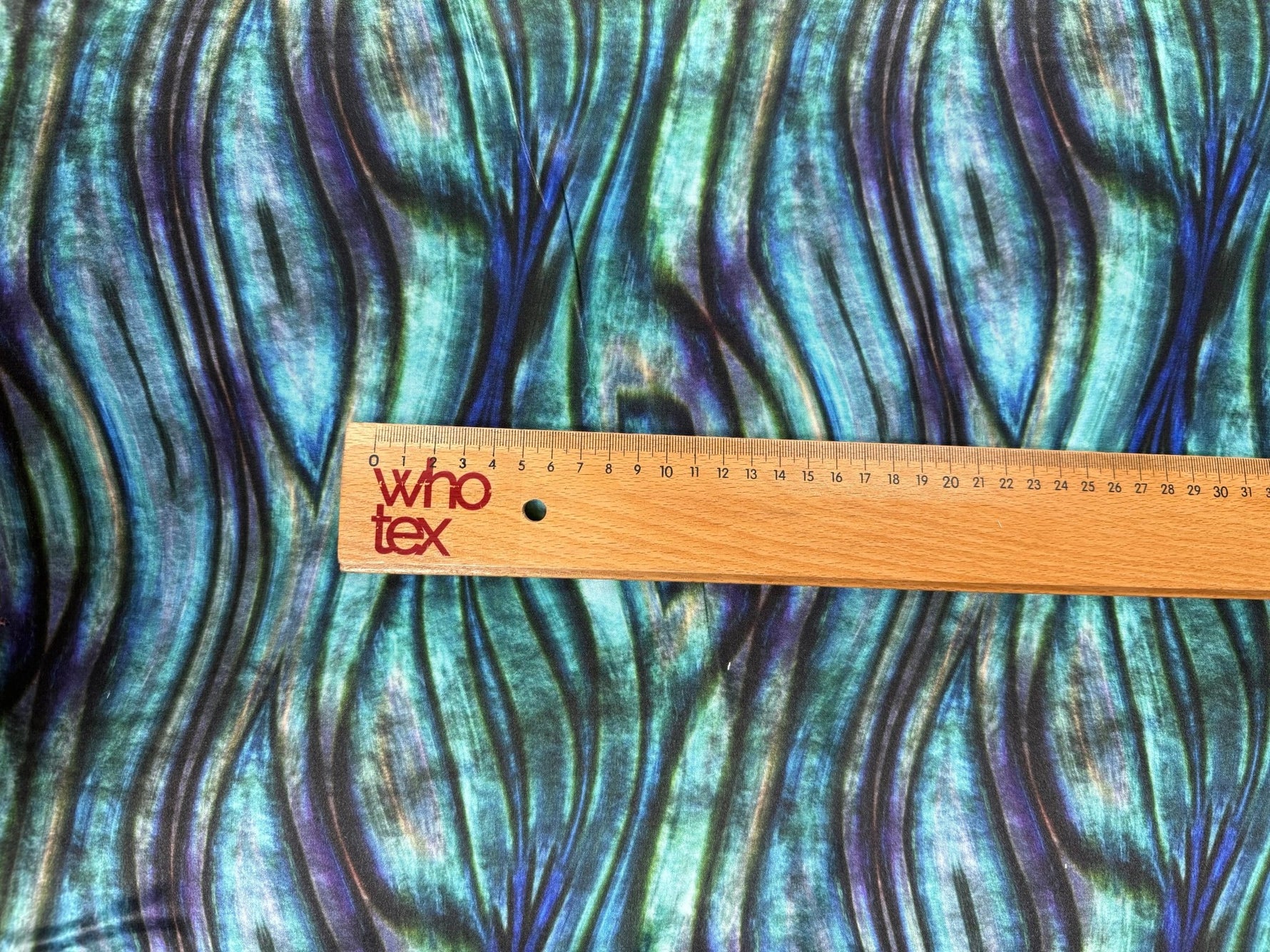 Wave Pattern Fabric By Metre - Whotex Fabrics London