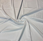 White Cotton Stretch Sweatshirt Jersey Fabric by the Metre - Whotex Fabrics London