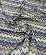 Zigzag Knit Fabric - Whotex Fabrics London