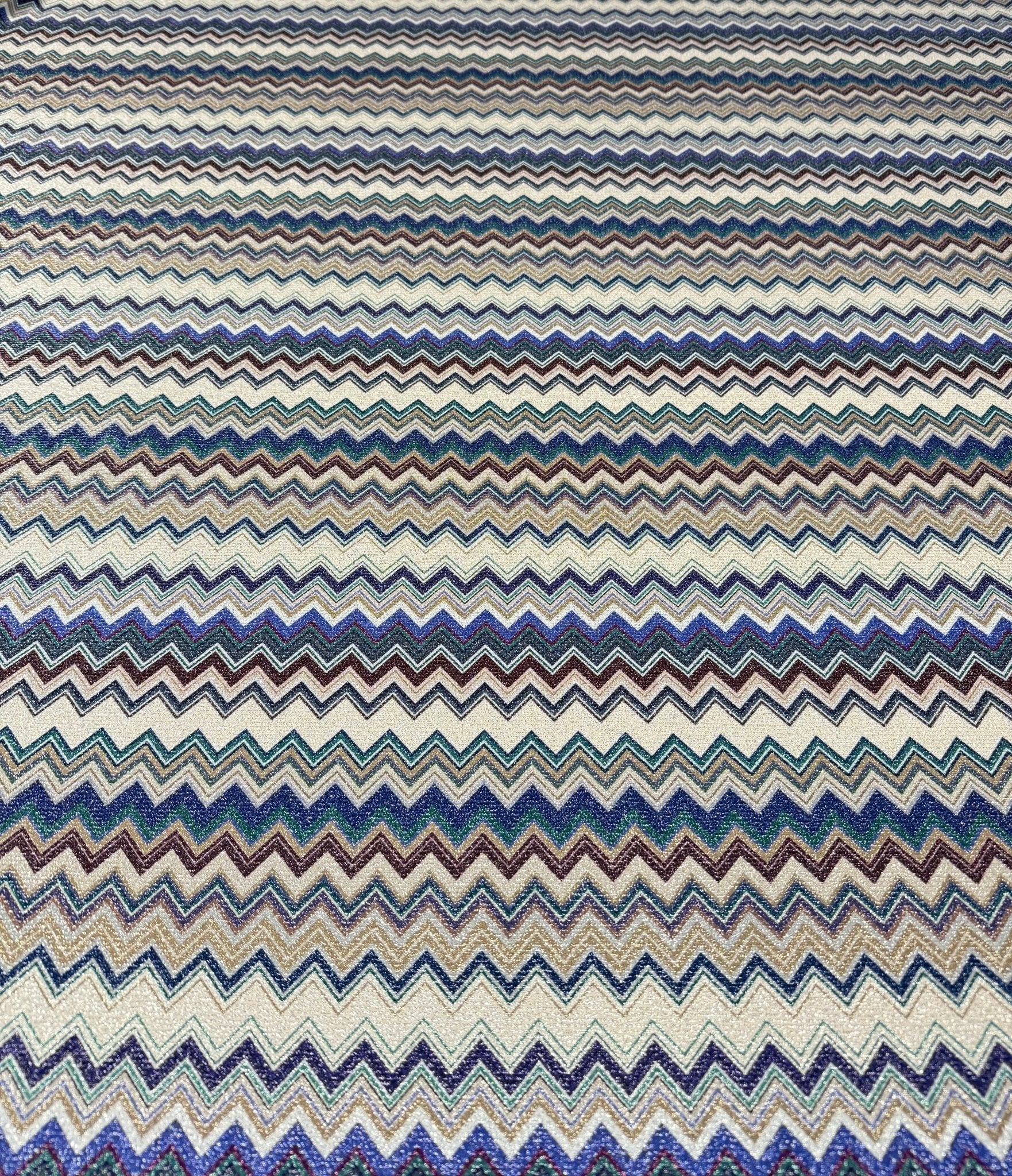 Zigzag Knit Fabric - Whotex Fabrics London