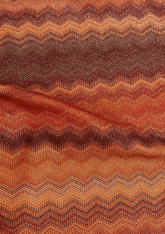 Zigzag Knit Fabric with Lurex - Whotex Fabrics London