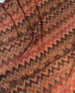 Zigzag Pattern Fabric, Shimmer Ottoman Fabric, 4 - Way Stretch - Whotex Online Fabric Store